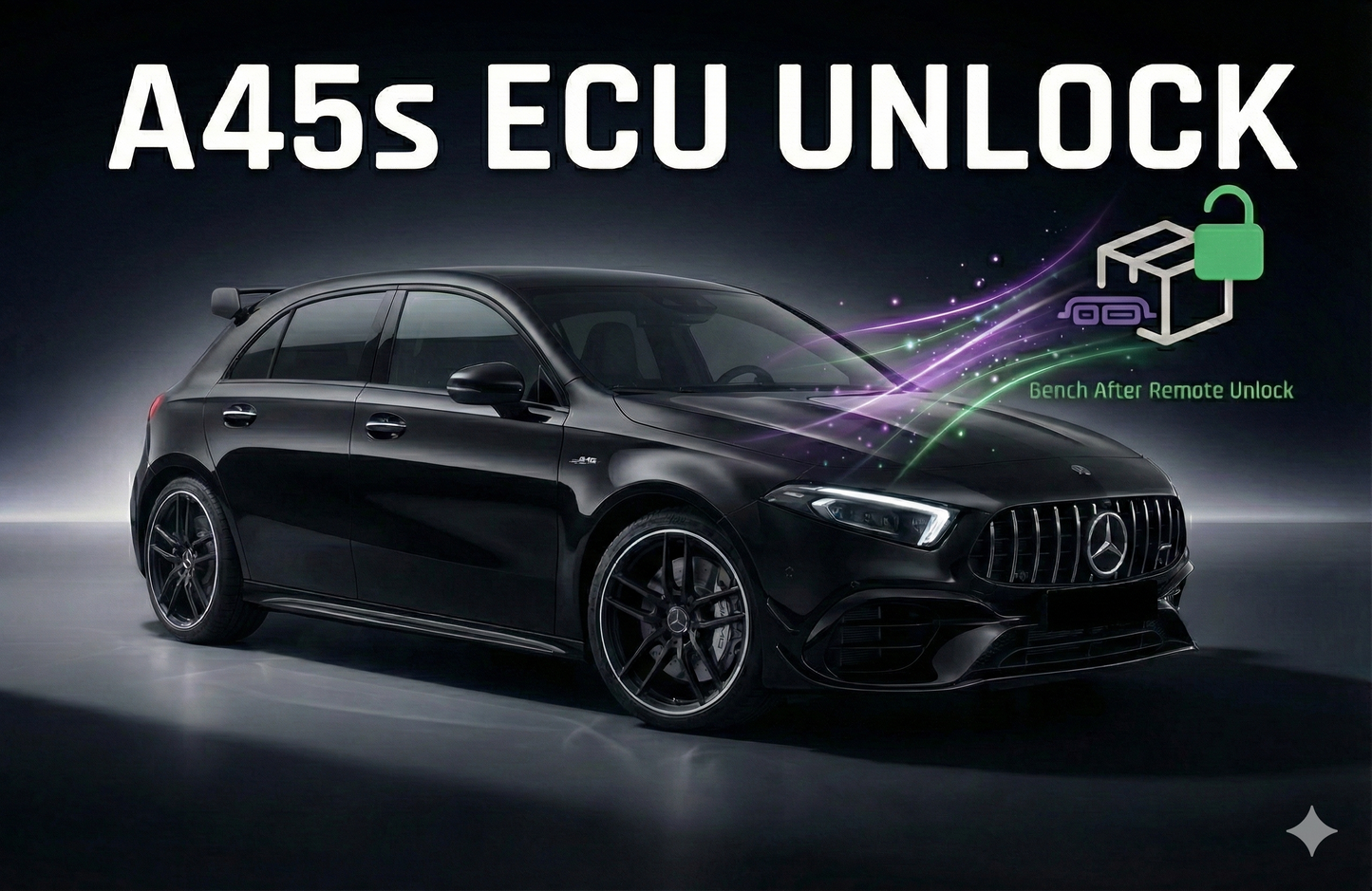 Mercedes Benz A45s AMG ECU Tune+Unlock (ECU made after July 2020)