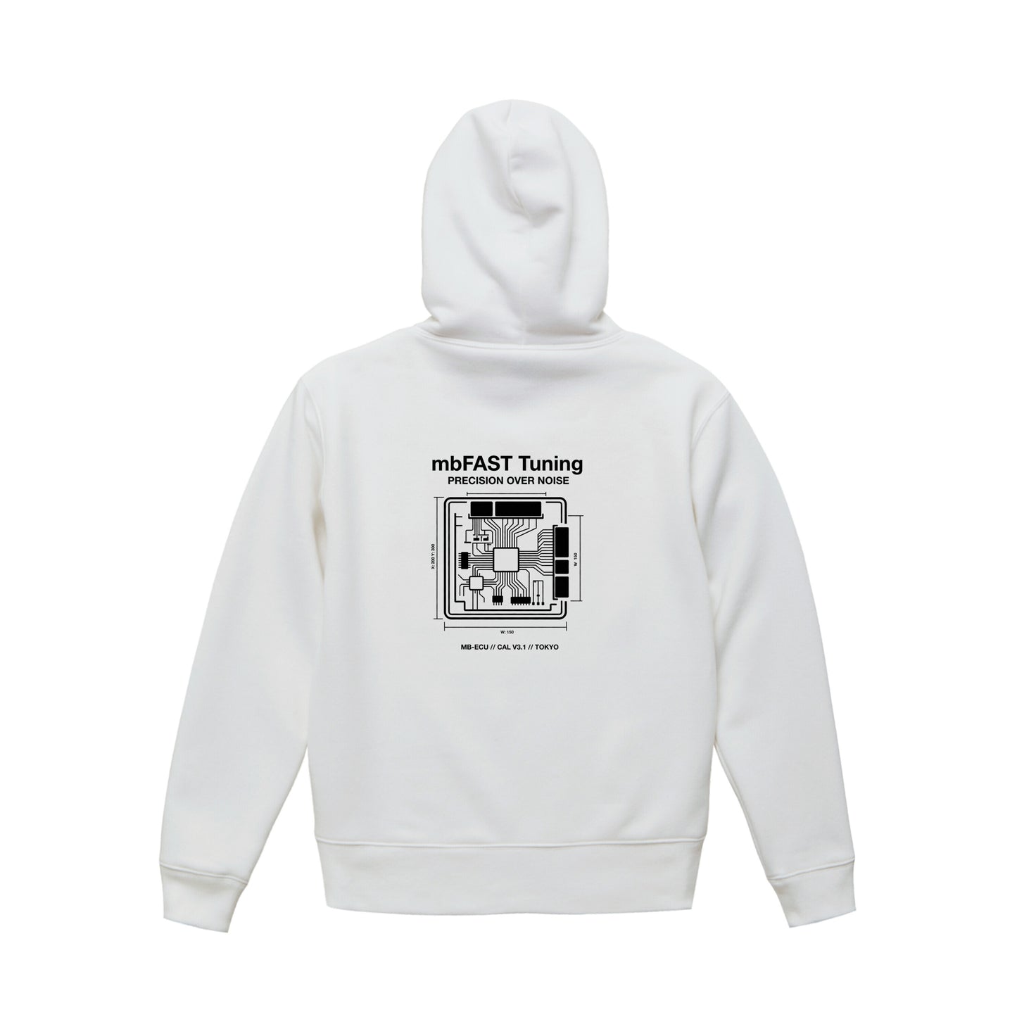 mb blueprint hoodie パーカー