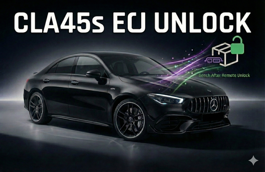 Mercedes CLA45s AMG ECU Tune+Unlock (ECU made after July 2020)