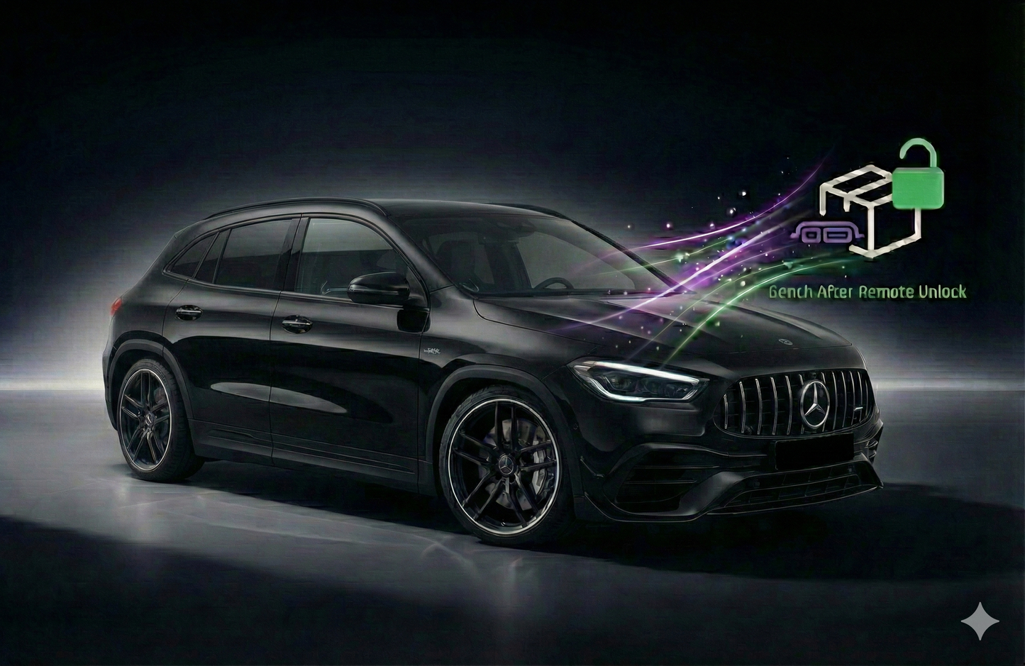 Mercedes GLA45s AMG ECU Tune+Unlock (ECU made after July 2020)